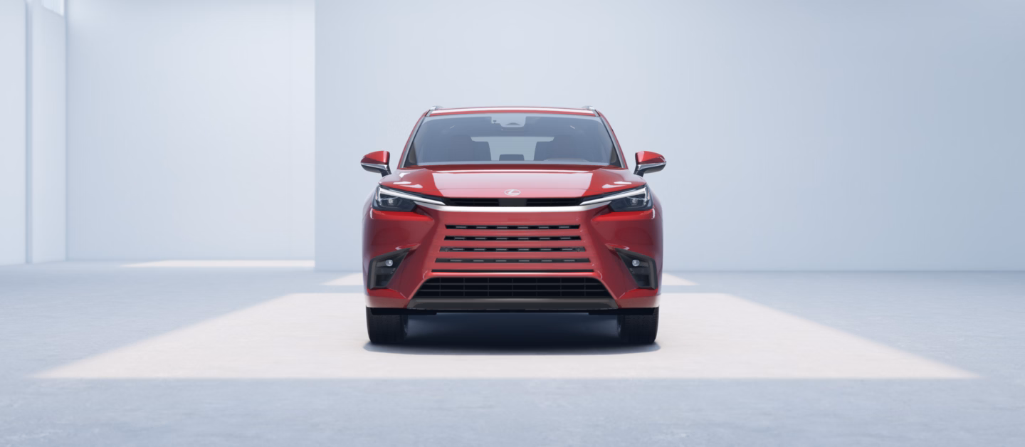 2026 Lexus TX in Matador Red Mica
